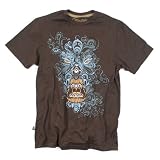 Marc Ecko - Marc Ecko Collection - Men's Psychadelic Devil Tee (Dark Chocolate)