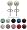 ONE PAIR of Crystal Stud Earrings by GlitZ JewelZ &Acirc;&copy; - 1/4' (6MM) - made with over 70 crystals - bling bling!! Comes packed in a lovely velvet pouch - For the matching pendant (2nd picture ) and other colors/sizes choose from the menu below