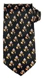 Georgia Tech Tie - Georgia Tech Black Necktie with Yellow Jacket Logo
