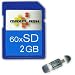 Accessory Power 2GB Secure Digital SD Memory Card for Nintendo Dsi ***Includes 4 in 1 Memory Card Reader***