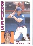 1984 Topps # 150 Dale Murphy Atlanta Braves Baseball Card