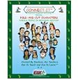  Fold-And-Cut Characters: Famous People in Michigan History (Connect-It)  by Mark J. Herrick