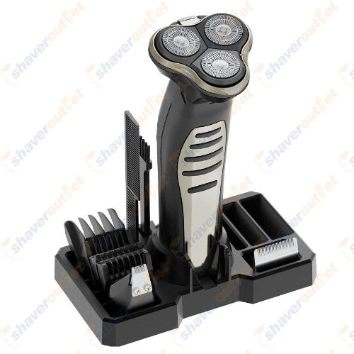 Wahl Triple Play 15 pc Lithium Ion Powered Shaver, Trimmer and Detailer