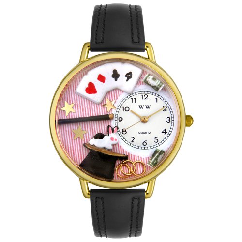 Whimsical Watches Unisex G0420006 Leather Watch