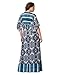 Kiyonna Women's Plus Size Bohemian Breeze Maxi Dress