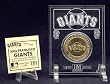 San Francisco Giants 24KT Gold Coin in Archival Etched Acrylic Coins - MLB Baseball