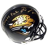 Derrick Harvey Autographed Jacksonville Jaguars Mini Helmet w/#1 Draft Pick"
