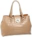 DKNY Croc-Embossed Leather Work Shopper