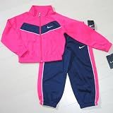 NIKE（ナイキ）ベビージャージ上下セット（ピンク×ネイビー）