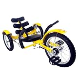 Mobo Mobito (Yellow) Ultimate Three Wheeled Cruiser