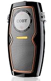 Coby CX83BLK Pocket AM/FM Radio with Speaker, Black
