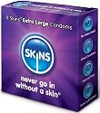 Skins Extra Large - 4 XXL Kondome