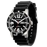 Field & Stream Men's Ocean Angler Black Rubber Strap Watch #F205GKSK
