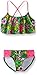 Kanu Surf Big Girls Karlie Flower Flounce Bikini Swimsuit, Green, 10