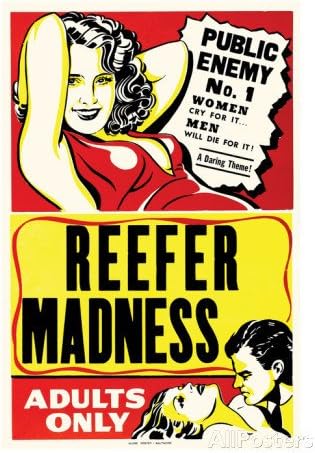 Reefer Madness Art 20-Inch by 30-Inch Poster Art Print