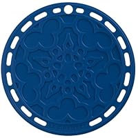 Le Creuset Silicone 8' Round French Trivet, Marseille