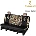 LA Auto Gear Browning Arms Company Camouflage Buckmark Logo Infinity Camo Car Truck SUV Universal-fit Full Size Switch Back Series Rear Bench Seat Cover