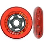 HYPER 80mm 80a X360 Inline Skate Wheels Outdoor W/ Bear