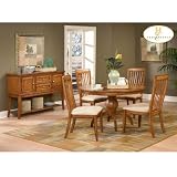 Laurel Heights Oak Dinette Set by Homelegance