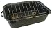 Kitchen & Housewares : Granite Ware 19.5 Inch Open Rectangular Roaster with V Rack
