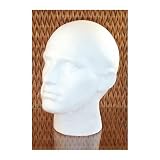 Male Polystyrene Display Head / Wig Hat Stand