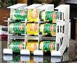 FIFO Can Tracker- Food Storage Canned Foods Organizer/Rotater/Dispenser: Kitchen, Cupboard, Pantry- Rotate Up To 54 Cans