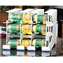 FIFO Can Tracker- Food Storage Canned Foods Organizer/Rotater/Dispenser: Kitchen, Cupboard, Pantry- Rotate Up To 54 Cans