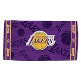Mcarthur Sports Los Angeles Lakers Beach Towel 30 X 60 Inches