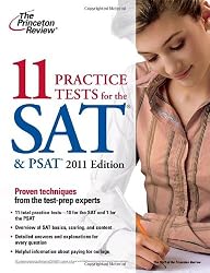11 Practice Tests for the SAT & PSAT, 2011 Edition (College Test Preparation)