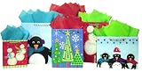 The Gift Wrap Company Holiday Whimsy Gift Bag Assortment