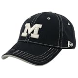 New Era Michigan Wolverines Navy Blue Sierra Adjustable Hat