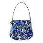 Vera Bradley Hannah Bag / Purse Mediterranean Blue