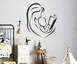 Children Books Wall Vinyl Decal Library School Wall Sticker Classroom Interior Living Room Window Decals Housewares Design Custom Decals Door Stickers Wall Graphics 15(lbc)