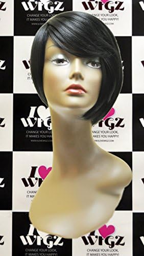 WEDNESDAY (F1B/30) - SHORT BOB UNBALANCE WITH BANG LAYER HEAT RESISTANT SYNTHETIC WIG