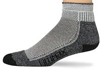 Wigwam Men's Cool-Lite Hiker Pro Quarter Length Socks, Black, Large

