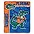 NCAA Officially Licensed Florida Gators Royal Plush Raschel Fleece Throw Blanket