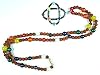 Prayer Beads Meditation Japamala Rudraksha Seven Chakra Healing Mala - Remove Obstacles