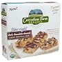 Cascadian Farms Organic Fiber Right Chewy Granola Bars, Dark Chocolate Almond, 5-Count Bars (Pack of 6)