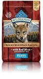 Blue Buffalo Wilderness Puppy Rocky Mtn Recipes Red Meat-Grain Free 22 lb