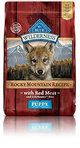 Blue Buffalo Wilderness Puppy Rocky Mtn Recipes Red Meat-Grain Free 22 lb Blue Buffalo Wilderness Puppy Rocky Mtn Recipes Red Meat-Grain Free 22 lb