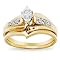 gold wedding sets