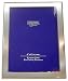 Lovely Silver Satin Colour Photo Frame 6 x 8 (Landscape Or Portrait)
