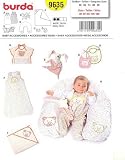 Schnittmuster Burda 9635 Baby Gr. 62-86