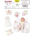 Burda Schnittmuster 9635 Baby Accessoires Gr. 62 - 86
