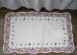 Shabby Chic Vintage Rose Qulited Bath Rug/Mat20"x30"