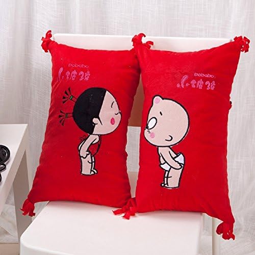Yimengsi Littlepopkid Bed Pillow Throw Pillow Sets(2 pillows),Boy and Girl