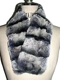 Rex Chinchilla Clip Neck Warmer Scarf & Collar