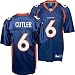 Jay Cutler Denver Broncos YOUTH NFL Equipment Replica Football Jersey by Reebok (Navy-White)(Size=X-LARGE)