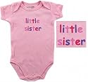 Baby-Says Bodysuit - Little Sister, 0-3 months
