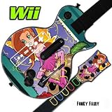 GUITAR HERO 3 III Faceplate Skin Skins for Nintendo Wii Les Paul - Funky Fairy